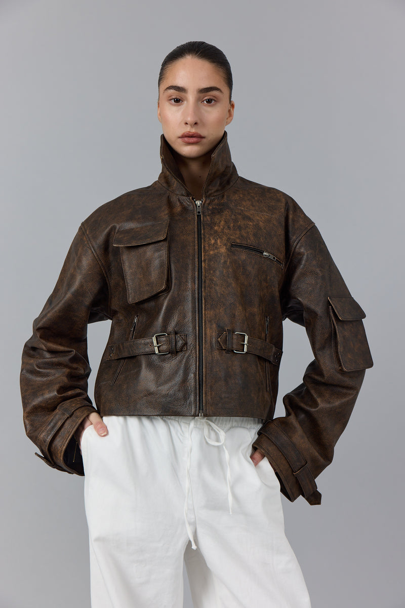 DEJARDIN LEATHER JACKET