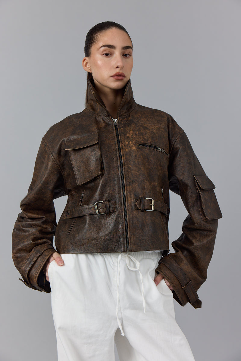 DEJARDIN LEATHER JACKET