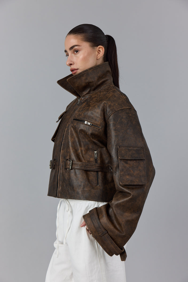 DEJARDIN LEATHER JACKET