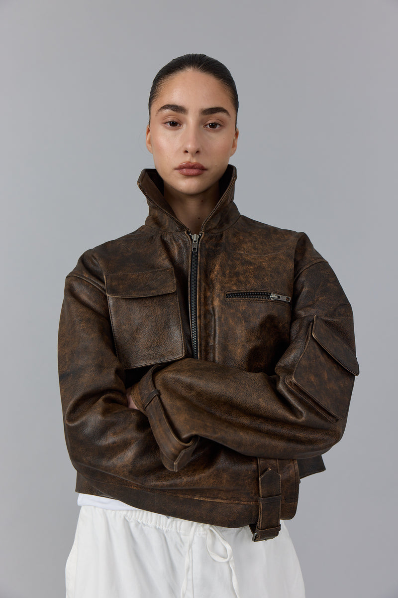 DEJARDIN LEATHER JACKET