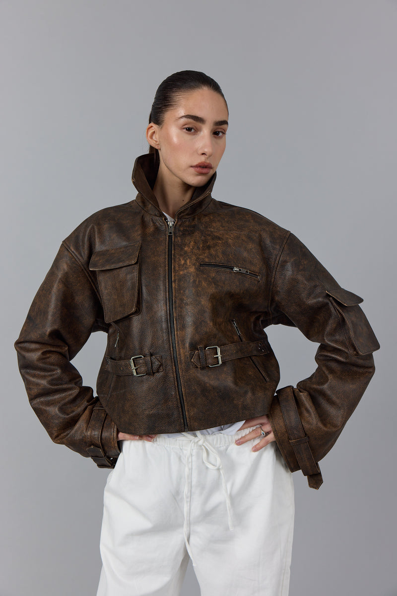 DEJARDIN LEATHER JACKET