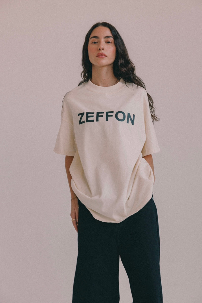 ZEFFON TEE SHIRT - OFF WHITE